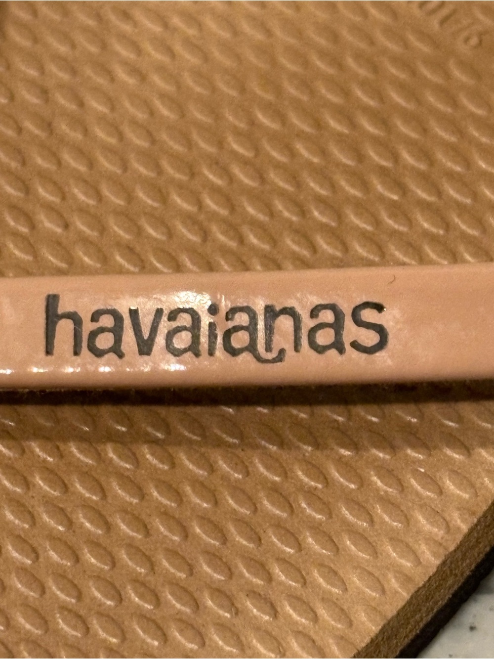 Havaianas Women's Flip Flops in Tan - Picture 2 of 8